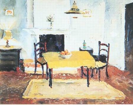 French Countryside oil painting